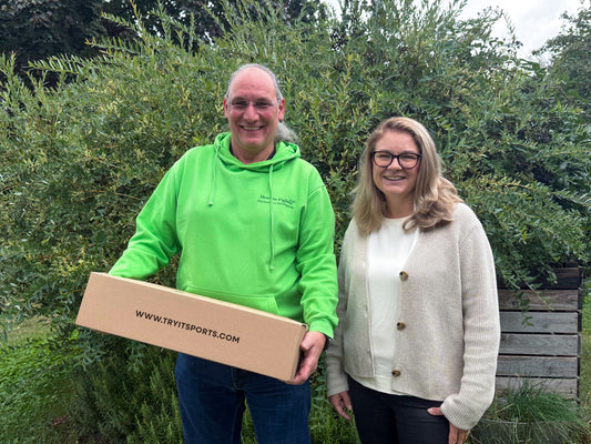 TRYIT GmbH spendet über 320 Paar Socken an die Heavensfighter