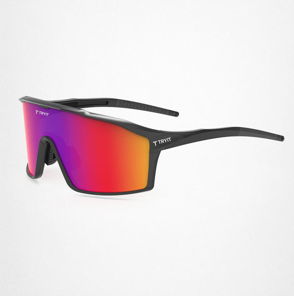 Sport- & Fahrradbrille in Schwarz