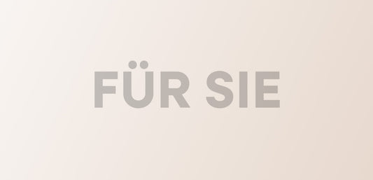 Text auf hellem Hintergrund: FÜR Sie