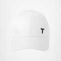Unisex Basecap- Weiß/Schwarz