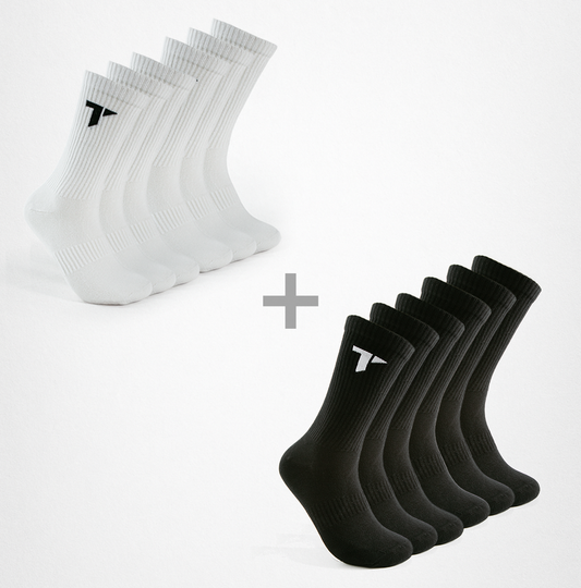 Duo Color Komfort Sportsocken Set